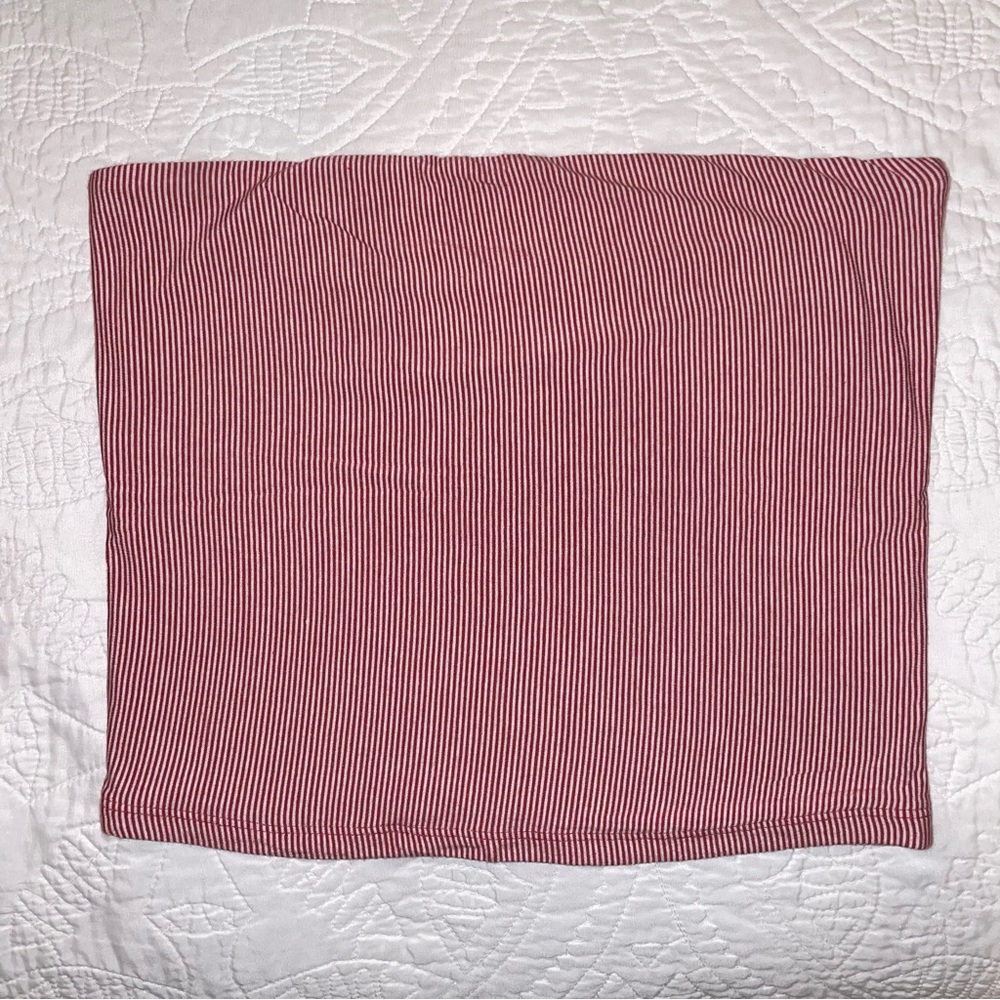 American Eagle Striped Tube Top